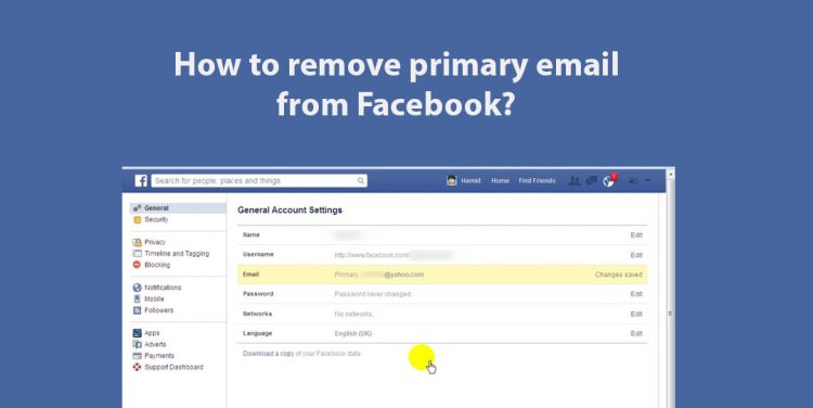 How To Remove Primary Email From Facebook | Quick Answer